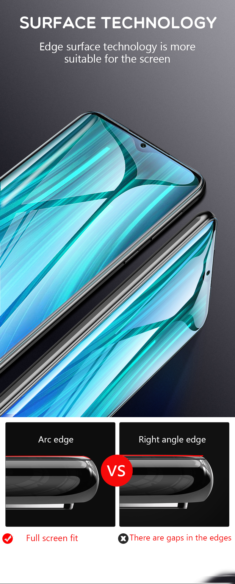 Bakeey-HD-Full-Cover-Hydrogel-TPU-Film-Anti-Scratch-Soft-Front--Rear-Screen-Protector-for-Xiaomi-Red-1596722-4
